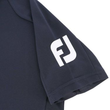 フットジョイ FootJoy　メンズ ロゴプリント メッシュ切替 半袖 ポロシャツ FJ-S23-S20　2023年モデル 詳細5