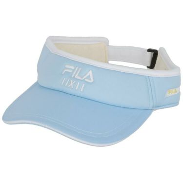 フィラ FILA　レディース パイピング 配色デザイン サンバイザー 753-925W BL ブルー ブルー（BL）