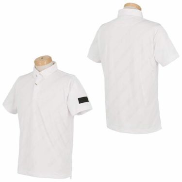 タイトリスト Titleist　メンズ バイアスジャカード 半袖 ボタンダウン ポロシャツ TLPMS103J　2024年モデル 詳細2