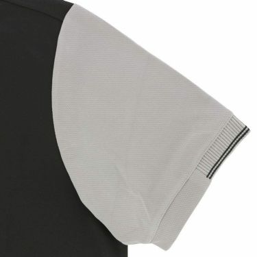 トミー ヒルフィガー ゴルフ　メンズ ロゴ刺繍 カラーブロック リブ衿 半袖 ポロシャツ THMA403　2024年モデル 詳細5