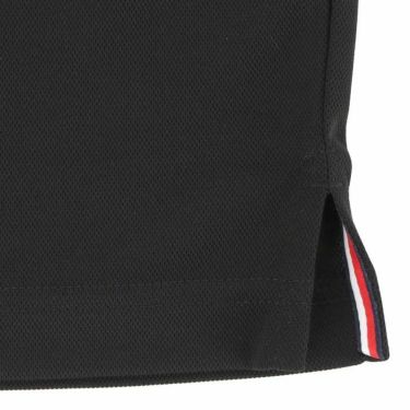 トミー ヒルフィガー ゴルフ　メンズ ロゴ刺繍 カラーブロック リブ衿 半袖 ポロシャツ THMA403　2024年モデル 詳細6