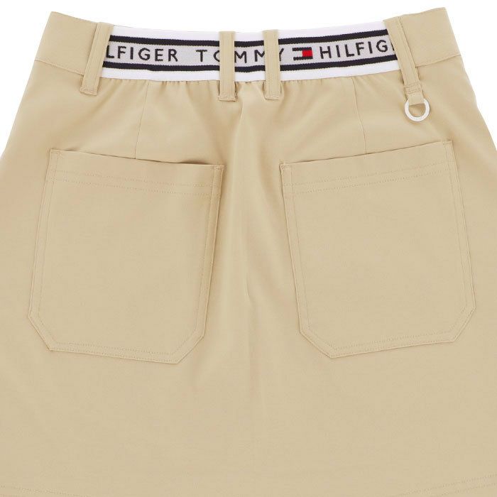 トミー ヒルフィガー ゴルフ　レディース ロゴジャガード ストレッチ ツイル ベーシック スカート THLA425　2024年モデル 詳細5