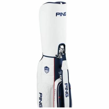 ピン PING　PU クラシック キャディバッグ CB-F2401 37514-01 White/Navy　2024年モデル 詳細2