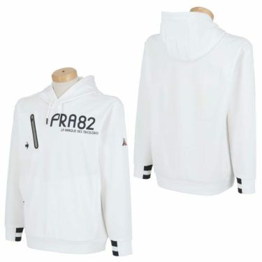 ルコック Le coq sportif　メンズ 撥水 ダンボールニット ストレッチ 長袖 プルオーバー フーディー QGMXJL54　2024年モデル 詳細2