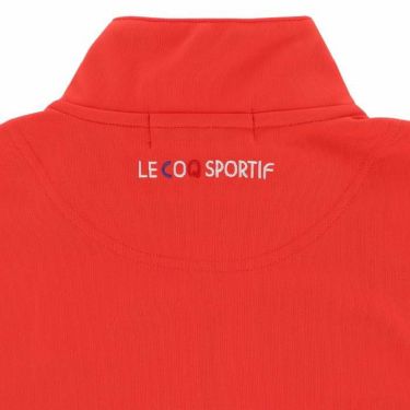 ルコック Le coq sportif　レディース ライン使い ストレッチ 半袖 ハーフジップシャツ QGWXJA02　2024年モデル 詳細5