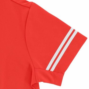 ルコック Le coq sportif　レディース ライン使い ストレッチ 半袖 ハーフジップシャツ QGWXJA02　2024年モデル 詳細6