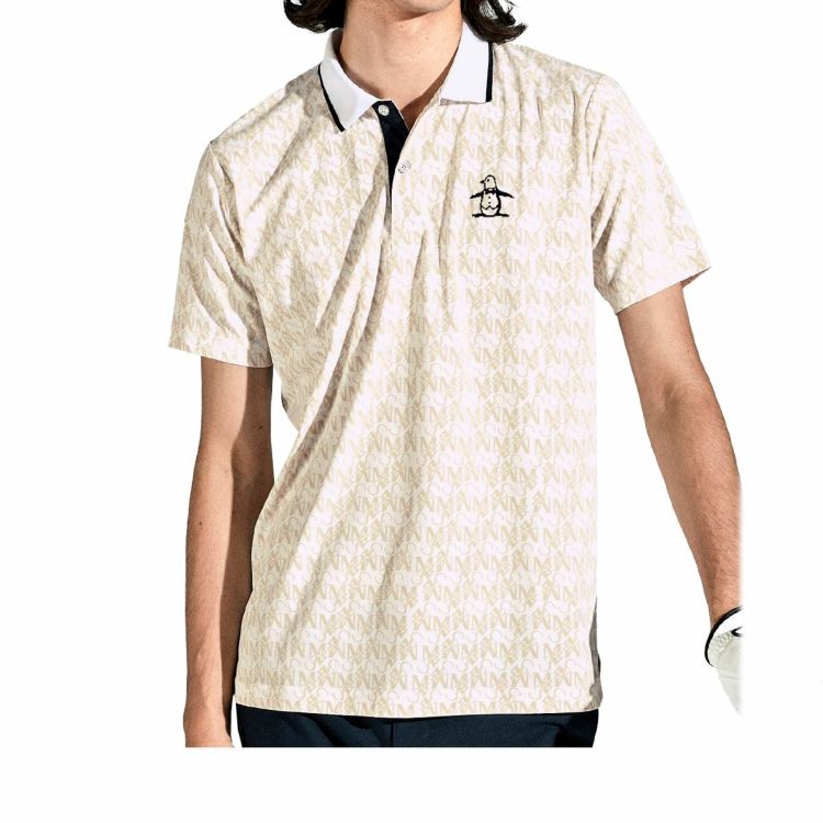マンシングウェア Munsingwear メンズ ロゴデザイン 総柄