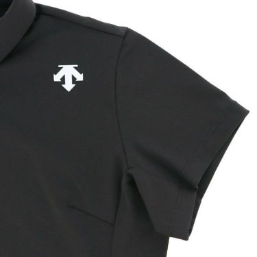 デサントゴルフ DESCENTE GOLF　レディース ロゴデザイン トリコットメッシュ 半袖 ポロシャツ DGWXJA06　2024年モデル 詳細5
