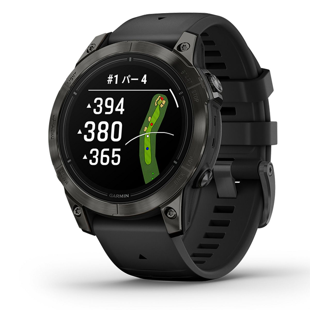 Garmin ガーミン　epix Pro エピックス プロ 47mm シリコンバンド　010-02803-52 Black　2023年モデル 詳細3