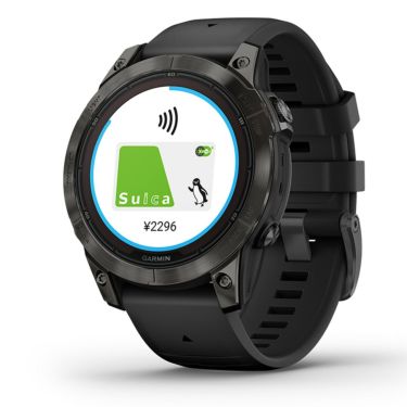 Garmin ガーミン　fenix 7 Pro フェニックス 7 プロ　サファイア デュアルパワー　47mm シリコンバンド　010-02777-52 Ti Carbon Gray DLC / Black　ソーラー充電 2023年モデル 詳細2