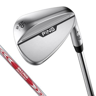 ピン PING　s159 ハイドロパールクローム仕上げ ウェッジ 46～56°　N.S.PRO MODUS3 TOUR 105 スチールシャフト　2024年モデル 詳細1