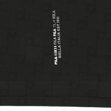 フィラ FILA　レディース ロゴジャガード バイカラー ストレッチ 半袖 モックネックシャツ 754-642　2024年モデル 詳細4