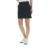 ルコック Le coq sportif　レディース サイドスリット インナーパンツ一体型 台形 スカート QGWXJE01　2024年モデル ネイビー（NV00）