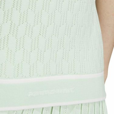 アディダス adidas　レディース ULTIMATE365 メッシュ柄 半袖 パフスリーブ ポロシャツ IKJ63　2024年モデル 詳細4