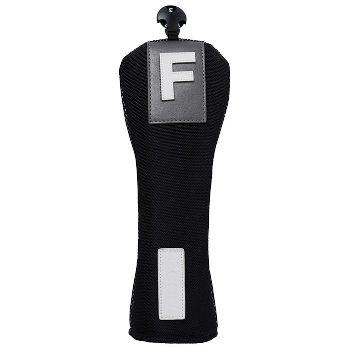ecco エコー　フェアウェイウッド用 ヘッドカバー ECF004 BK ブラック　2024年モデル ブラック（BK）
