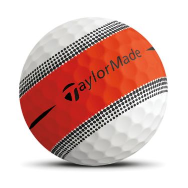 テーラーメイド　ツアーレスポンス ストライプ 2024年モデル ゴルフボール　1ダース（12球入り）　オレンジ 詳細2
