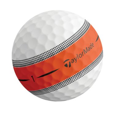 テーラーメイド　ツアーレスポンス ストライプ 2024年モデル ゴルフボール　1ダース（12球入り）　オレンジ 詳細3