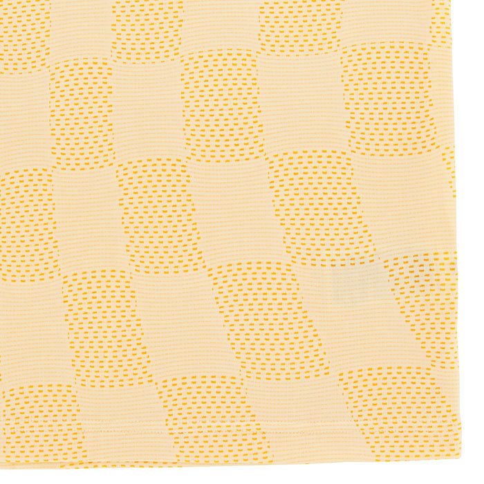 アディダス adidas　メンズ ロゴプリント ジャカードニット 半袖 ポロシャツ KOW01　2024年モデル 詳細5