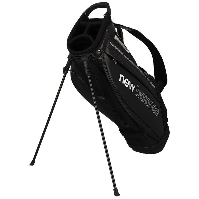 ニューバランスゴルフ　SPORT 軽量 エンボス スタンド キャディバッグ 012-4980001 010 ブラック 詳細1
