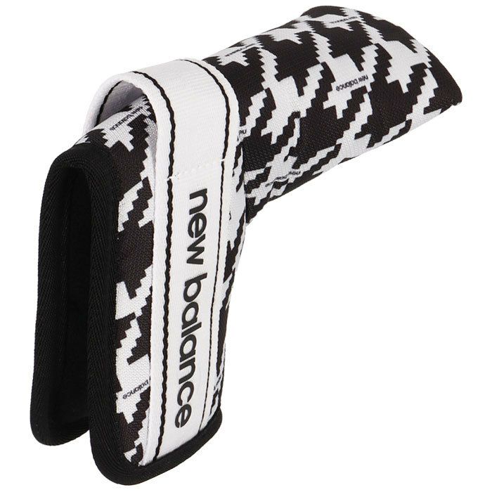 ニューバランスゴルフ　SPORT レディース マルチパターン柄 ブレードタイプ パターカバー 012-4184505 010 ブラック 詳細1