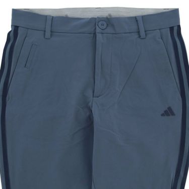 アディダス adidas　メンズ 撥水 スリーストライプス 4WAYストレッチ テーパード アンクルパンツ IKK84　2024年モデル 詳細3