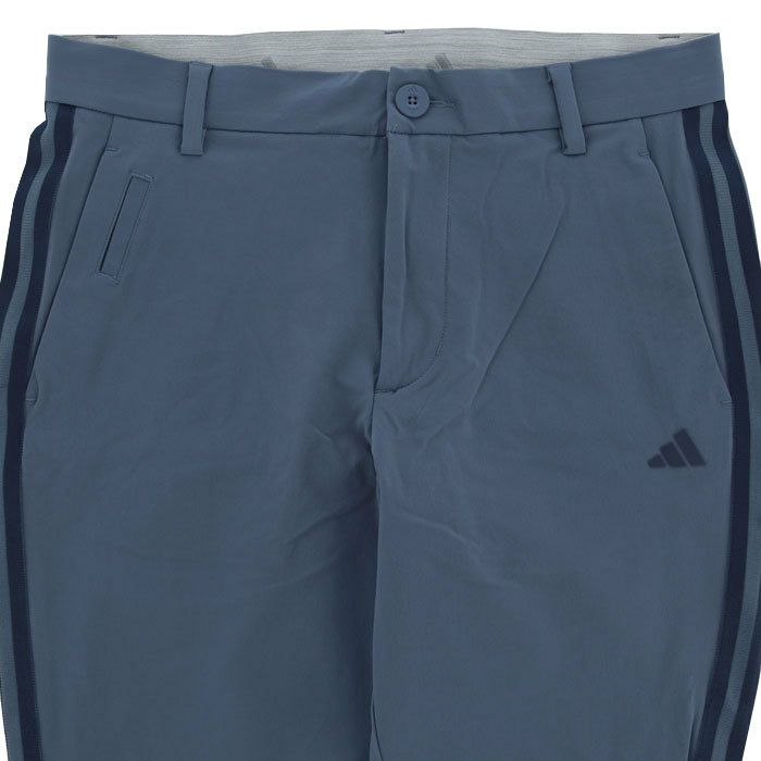 アディダス adidas　メンズ 撥水 スリーストライプス 4WAYストレッチ テーパード アンクルパンツ IKK84　2024年モデル 詳細3