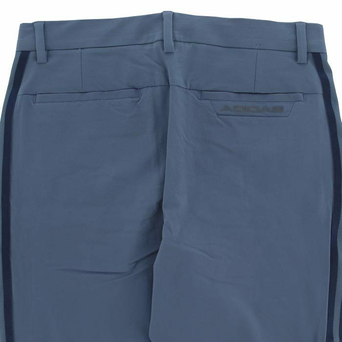 アディダス adidas　メンズ 撥水 スリーストライプス 4WAYストレッチ テーパード アンクルパンツ IKK84　2024年モデル 詳細4