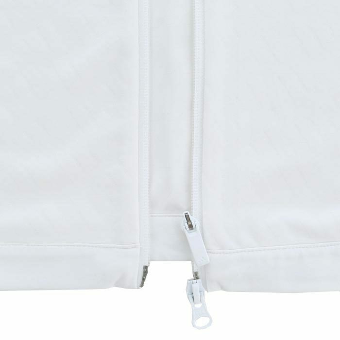 アディダス adidas　レディース UVケア 生地切替 ストレッチ 長袖 フルジップ フーディー IKK63　2024年モデル 詳細6