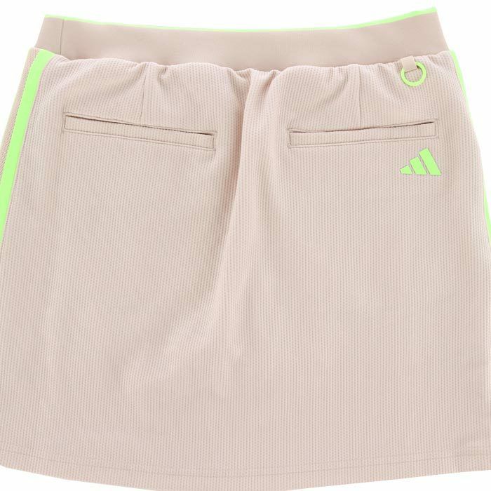 アディダス adidas　レディース スリーストライプス メッシュ切替 ストレッチ インナーパンツ一体型 スカート IKK46　2024年モデル 詳細4