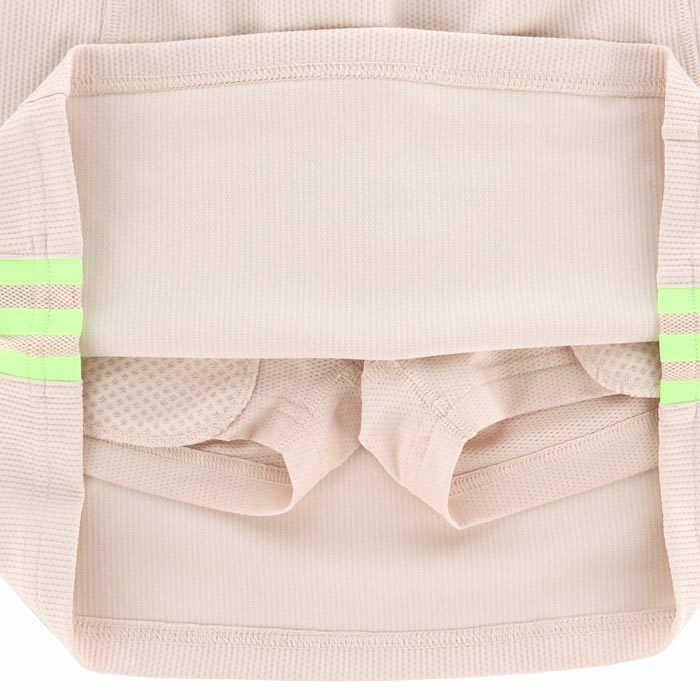 アディダス adidas　レディース スリーストライプス メッシュ切替 ストレッチ インナーパンツ一体型 スカート IKK46　2024年モデル 詳細6