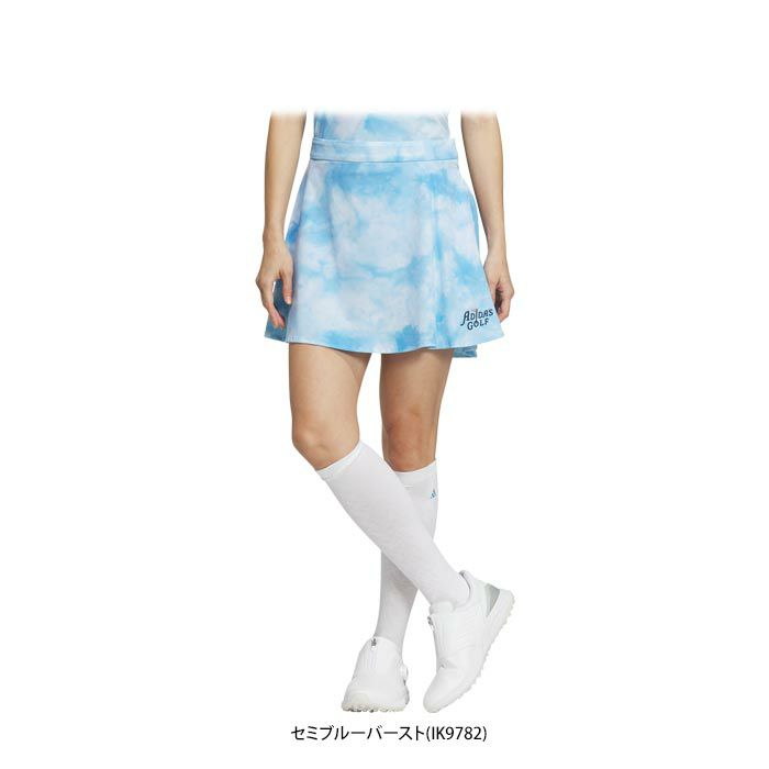 ワックWAACのフレアショートパンツ青