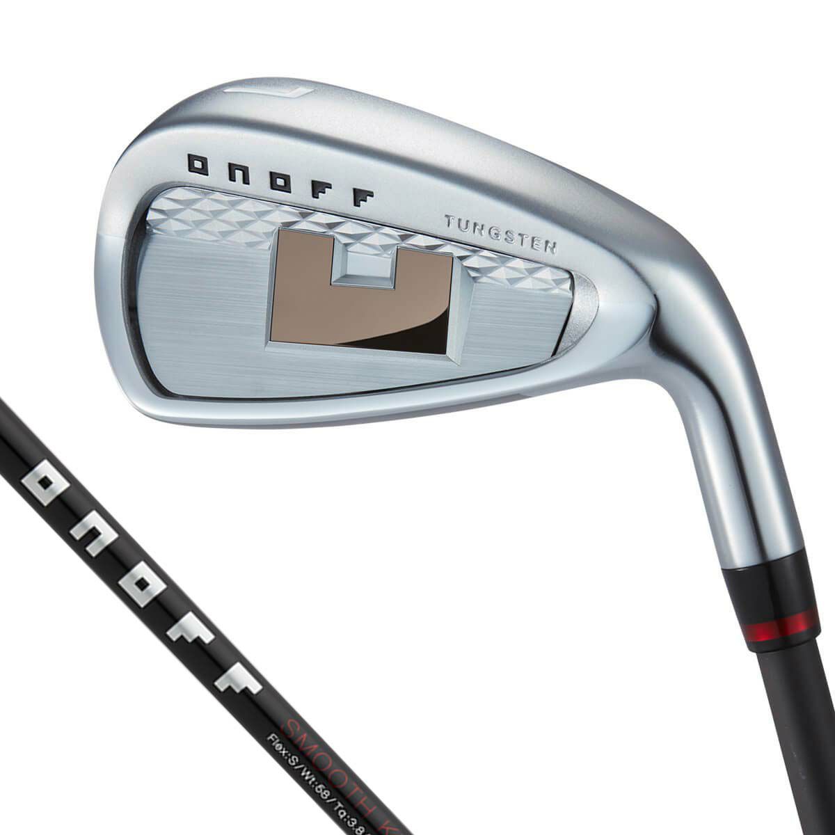 ONOFF オノフ　AKA IRON 赤 アイアン 単品 2024年モデル　SMOOTH KICK MP-524I カーボンシャフト