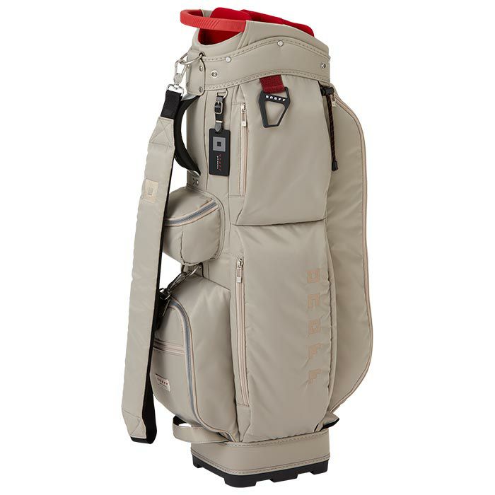 ONOFF オノフ　軽量 ナイロンツイル キャディバッグ OB0424 45 サンドベージュ　2024年モデル サンドベージュ