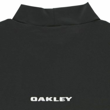 オークリー OAKLEY　メンズ ドビー素材 柄切替 星条旗モチーフ刺繍 半袖 モックネックシャツ FOA406438　2024年モデル 詳細4