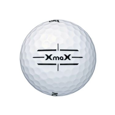 スリクソン XmaX 2024年モデル ゴルフボール　1ダース（12球入り）　ホワイト 詳細4