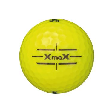 スリクソン XmaX 2024年モデル ゴルフボール　1ダース（12球入り）　パッションイエロー 詳細3