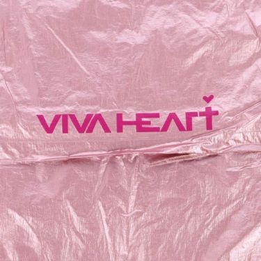 ビバハート VIVA HEART　レディース 撥水 防風 ロゴプリント タフタ 長袖 フード付き ハーフジップ ブルゾン 012-51210　2024年モデル 詳細7