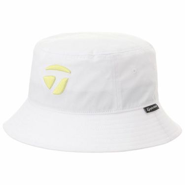 テーラーメイド TaylorMade　メンズ UVケア バケットハット TJ043 M19315 ホワイト/レモン　2023年モデル ホワイト/レモン（M19315）