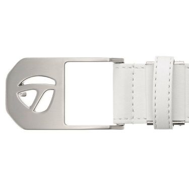テーラーメイド TaylorMade　メンズ ベーシック T-バックル ベルト TL346 M19369 ホワイト　2024年モデル 詳細1