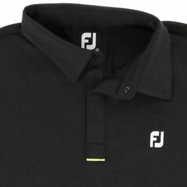 フットジョイ FootJoy　メンズ ロゴデザイン エックスプリント 生地切替 半袖 ポロシャツ FJ-S24-S01　2024年モデル 詳細3