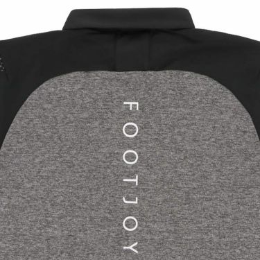 フットジョイ FootJoy　メンズ ロゴデザイン エックスプリント 生地切替 半袖 ポロシャツ FJ-S24-S01　2024年モデル 詳細4