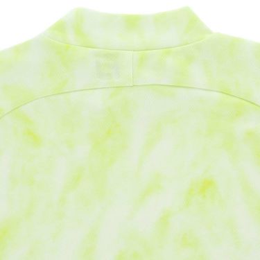 フットジョイ FootJoy　レディース ロゴプリント タイダイ柄 ストレッチ 半袖 モックネックシャツ FJW-S24-S01　2024年モデル 詳細4