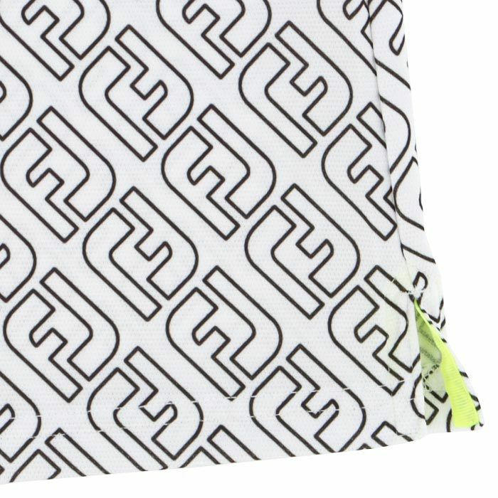 フットジョイ FootJoy　レディース ロゴデザイン 総柄プリント ストレッチ 半袖 スキッパーカラー シャツ FJW-S24-S04　2024年モデル 詳細6