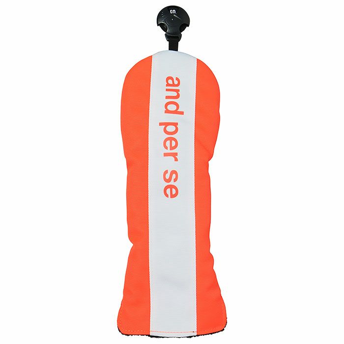 アンパスィ and per se　キャンバス ユーティリティ用 ヘッドカバー AUS8324 75 オレンジ オレンジ（75）