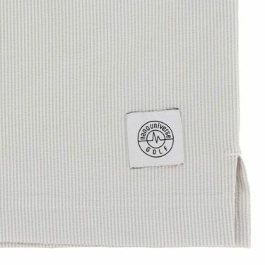 ナノ・ユニバース　メンズ サッカーストライプ 半袖 ポロシャツ 030-4160101　2024年モデル 詳細7