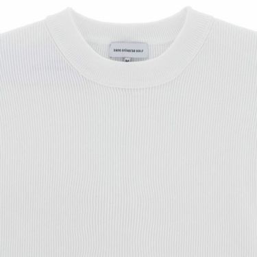 ナノ・ユニバース　メンズ リブ編み クルーネック ニット ベスト 030-4173101　2024年モデル 詳細3