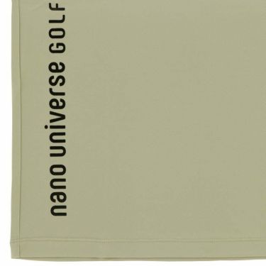 ナノ・ユニバース　レディース サイドロゴプリント ストレッチ 半袖 モックネックシャツ 045-4167104　2024年モデル 詳細5