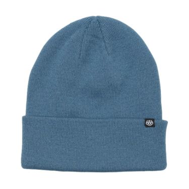 シックスエイトシックス 686　ビーニー スタンダードロールアップビーニー STANDARD ROLL UP BEANIE KCRBNE04 2023-2024 STEEL BLUE