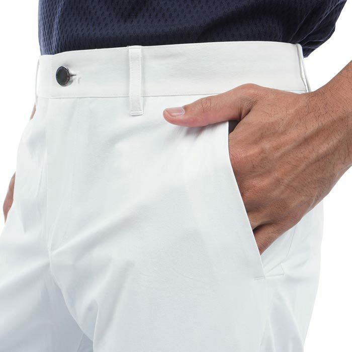 トミー ヒルフィガー ゴルフ　メンズ ロゴプリント ストレッチ ハイブリッド ジョガーパンツ THMA433　2024年モデル 詳細3