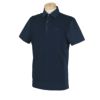 エドウィンゴルフ　メンズ ミニワッフル生地 天竺素材 異素材ミックス 半袖 ポロシャツ EDG534　2024年モデル ネイビー（04）